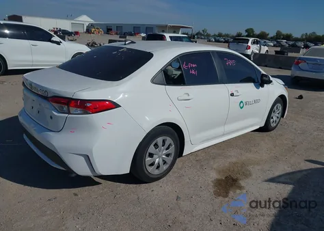 2022 Toyota Corolla L из США, поврежденный, VIN 5YFDPMAE1NP350183